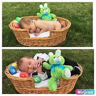 Image result for Cute Baby Easter Baskets