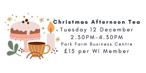 Christmas Afternoon Tea, Suffolk West Federation of WIs, Fornham St ...