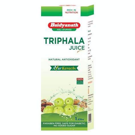 Baidyanath (Nagpur) Triphala, Juice 1 Litre Price, Uses, Side Effects ...