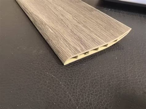 H-0505b Pvc Fauxwood Trim, Base Moulding, Flooring Trim, Extrude ...
