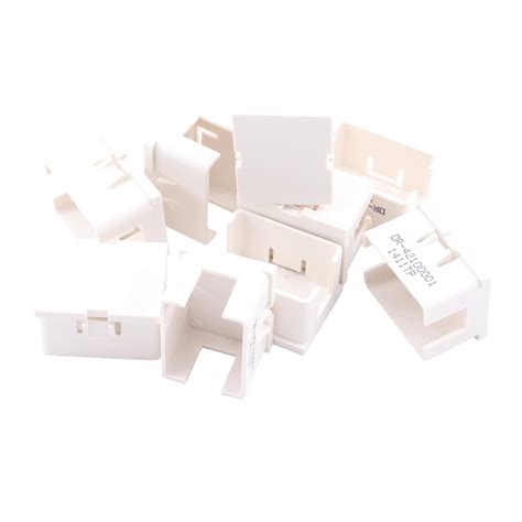 Ortronics OR-42100002 TracJack Blank Module, Fog White (10 Pack ...