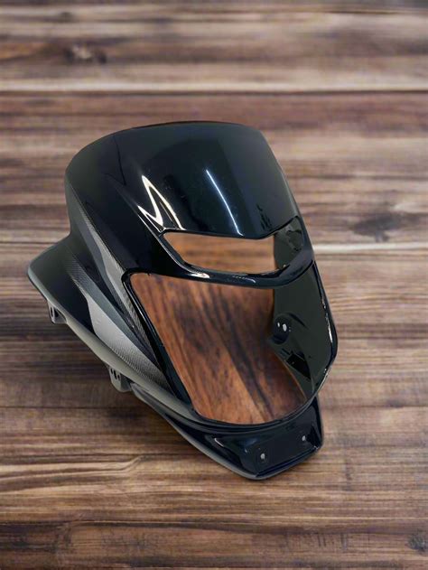 VISOR FOR PLATINA DRL BLACK WITH GREY STICKER – sona automotive