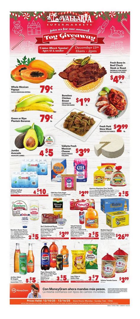 Vallarta Weekly Ad Dec 10 – Dec 16, 2025