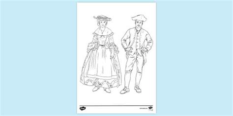 British Colonial Colouring Sheet | Colouring Sheets - Twinkl