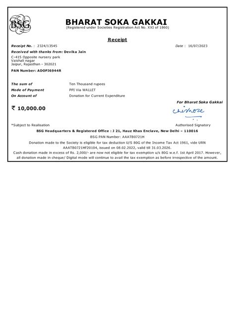 232413545 - BHARAT SOKA GAKKAI (Registered under Societies Registration ...