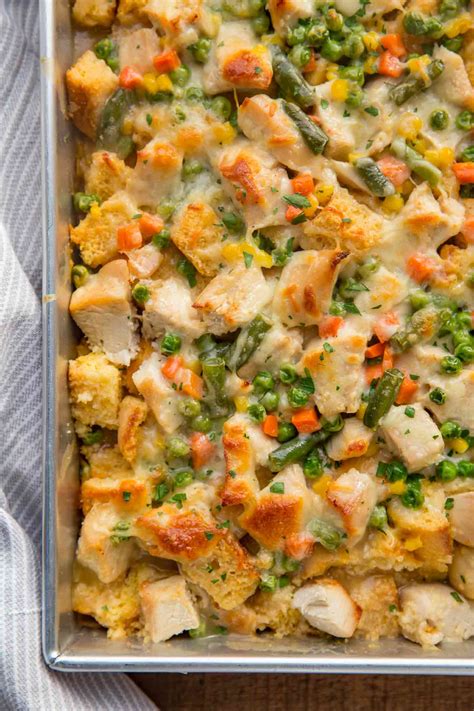 Leftover Turkey Casserole Recipe [VIDEO] - Dinner, then Dessert