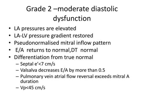 Image result for Moderate Diastolic Dysfunction