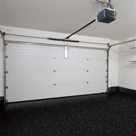 Rust-Oleum RockSolid High Gloss Black Garage Floor Coating Kit, 2.5-Car ...
