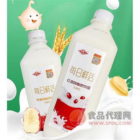 福淋每日鲜果红枣味酸奶1.25L-蚌埠市福淋乳业有限公司-秒火食品代理网
