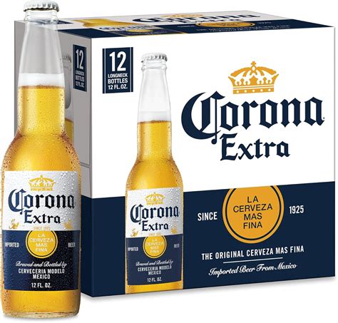 Amazon.com: Corona Extra Beer, 12 pk, 12 oz bottles, 4.6% ABV : Grocery ...