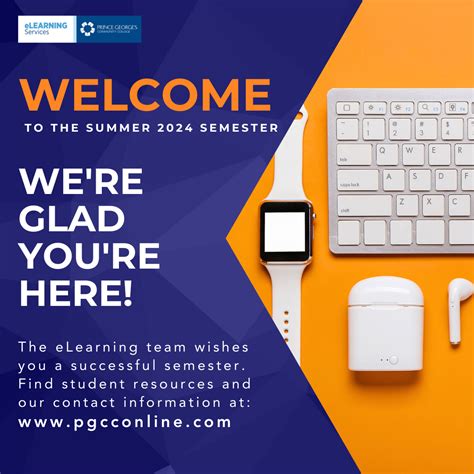 eLearning@PGCC News: For Students