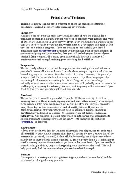 Principles of Training 的图像结果