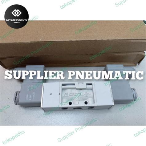Jual MINDMAN 5/2WAY SOLENOID VALVE DOUBLE COIL MVSC-260-4E2 DRAT 1/4 ...