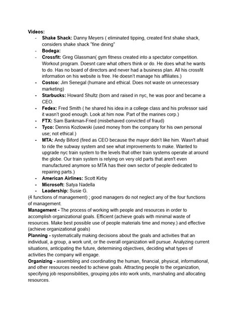 Principles of Management Notes 的图像结果