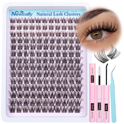 Amazon.com: Lash Clusters Kit Wispy Natural Cluster Eyelash Extension ...