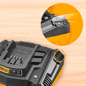 INGCO 20V Fast Intelligent Charger, Serving Only INGCO Series 2.0Ah and ...