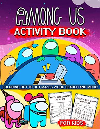 Buy Among Us Activity Book For Kids: A Fun Kid Workbook Game For ...