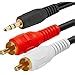 Buy SPIN CART 3.5mm to RCA Cable, 2RCA Male to 3.5mm Male Stereo Y ...