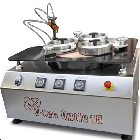 Steel polishing machine - OPTIC 15 - Ventil Test Equipment BV - optical ...