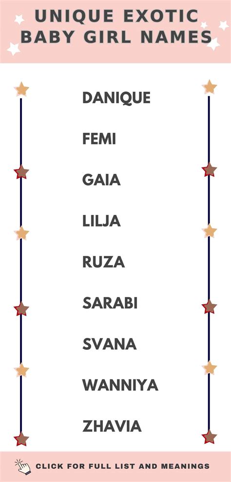 Strikingly Exotic Girl Names that Make a Statement