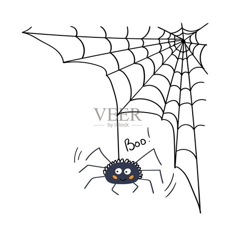 微小的蜘蛛在雨天挂在网上高清图片下载-正版图片504254870-摄图网