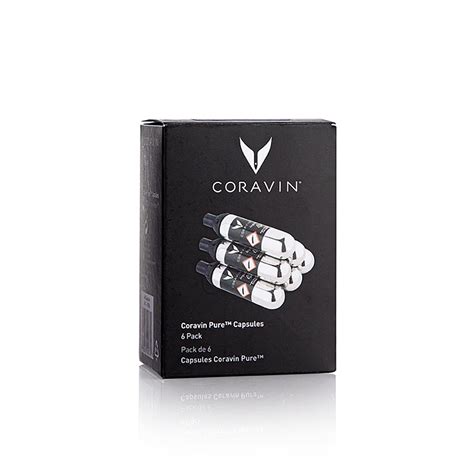 Coravin Wine Access System - Capsules, with Argon Gas (A65), 6 pieces ...