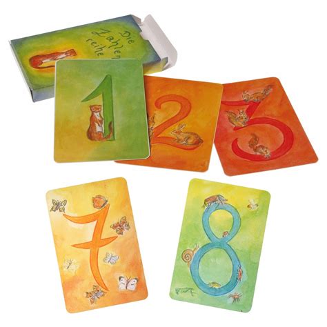Grimm's Original Deck of Nature-Inspired 123 Number Cards - 32 Artistic ...