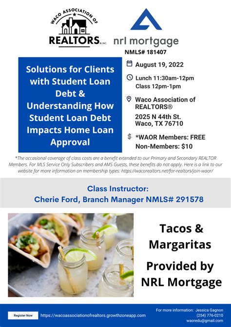Lunch and Learn: Solutions for Clients with Student Loan Debt - Waco ...