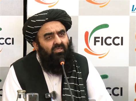 Afghan Foreign Minister Amir Khan Muttaqi India Visit Press Conference ...