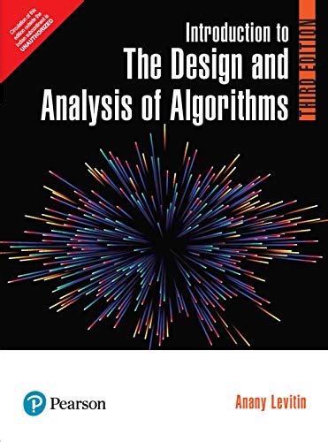Details for: INTRODUCTION TO THE DESIGN AND ANALYSIS OF ALGORITHMS › Dr ...