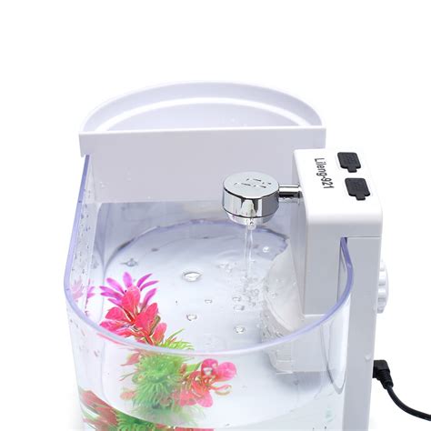 LED Light Desktop Mini Fish Tank 的图像结果