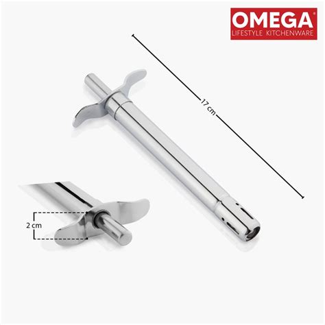 Buy OMEGA Stainless Steel Gas Lighter from Omega at just INR 905.0