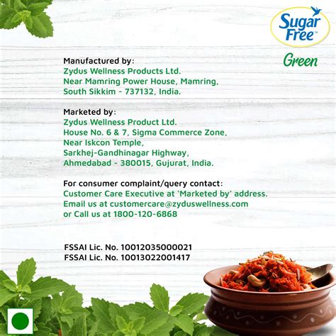 Buy SUGAR FREE GREEN SWEETENER WITH NATURAL STEVIA - 300 PCS PELLETS ...