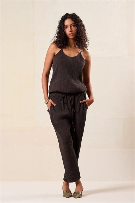 Flow Peg Cotton Pants