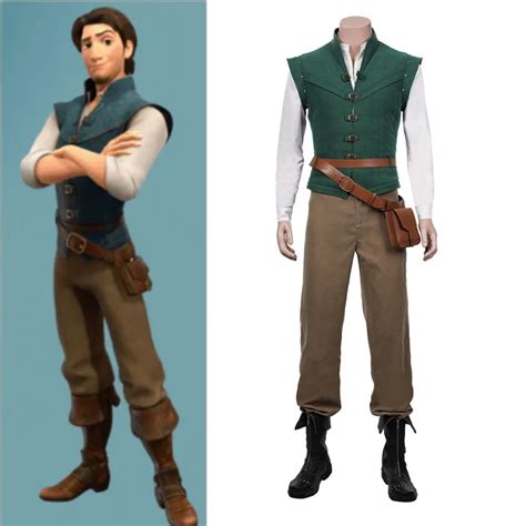 Rapunzel Og Flynn Cosplay Flynn Rider Costume