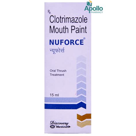 Nuforce Mouth Paint | Uses, Side Effects, Price | Apollo Pharmacy