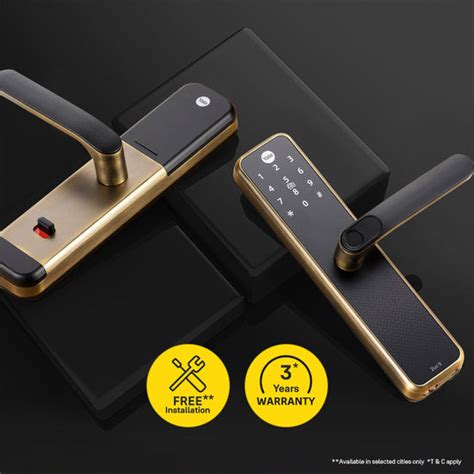 Yale Zuri S (Antique Bronze) Smart Lock with 5 way unlocking – Yale India