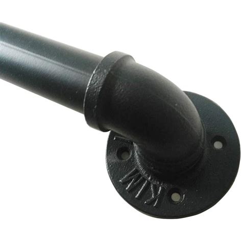 Buy Handrail - Complete Kit(1ft-20ft). Industrial Pipe Matte Black ...
