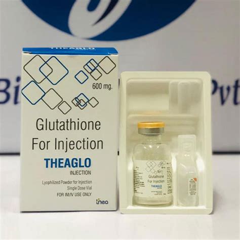 Theaglo - GLUTATHIONE 600mg INJ - Janus Biotech