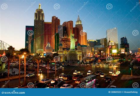 Las Vegas, Nevada Skyline editorial stock photo. Image of life - 30869523