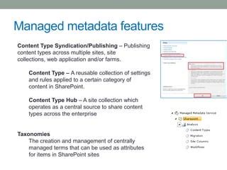 Managed Metadata Example 的图像结果