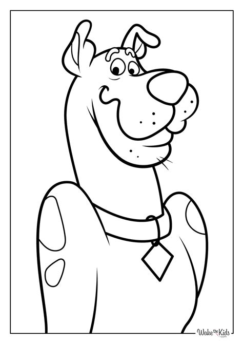 Cute Scooby Doo Coloring Pages