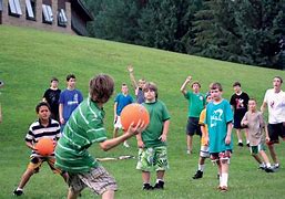 Image result for Cartoon Kids Playing Dodgeball