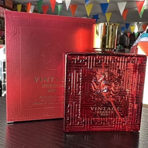 Vintage Heroes Red Eau de Parfum 3.4 fl oz Luxury Fragrance with ...