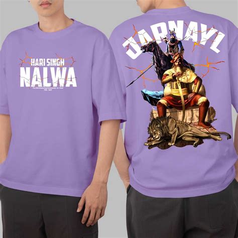 Buy Hari Singh Nalwa Oversized T Shirt Online For Men India – Punjabi Adda