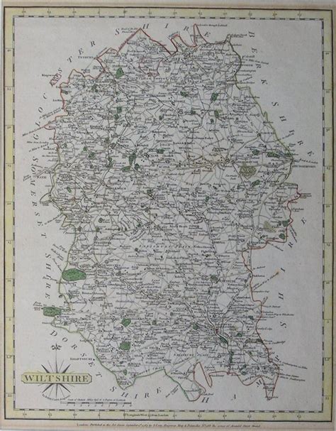 Wiltshire County Maps - John Cary - 1787