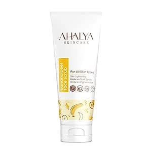 Buy Ahalya Skincare Banana Peel Moisturizing Face Scrub With Oatmeal ...