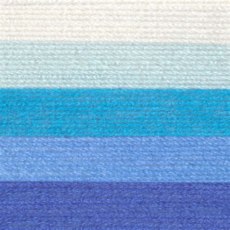 Yarn Craft Supplies & Tools 7639 BLUEBERRY white blue Ice Cream Lion ...