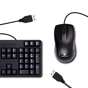 Zebronics JUDWAA 750 Wired USB Desktop Keyboard and Mouse Combo (Black ...