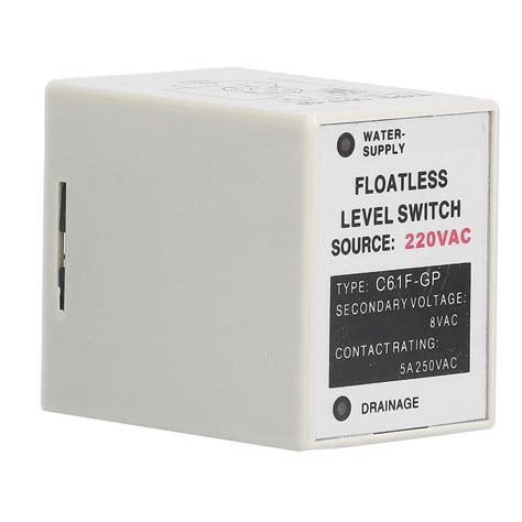 Buy Berm Floatless Level Relay, AC 220V Floatless Liquid Floatless ...